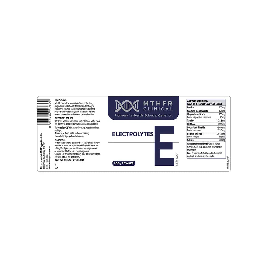 MTHFR Clinical Electrolytes Powder 200g