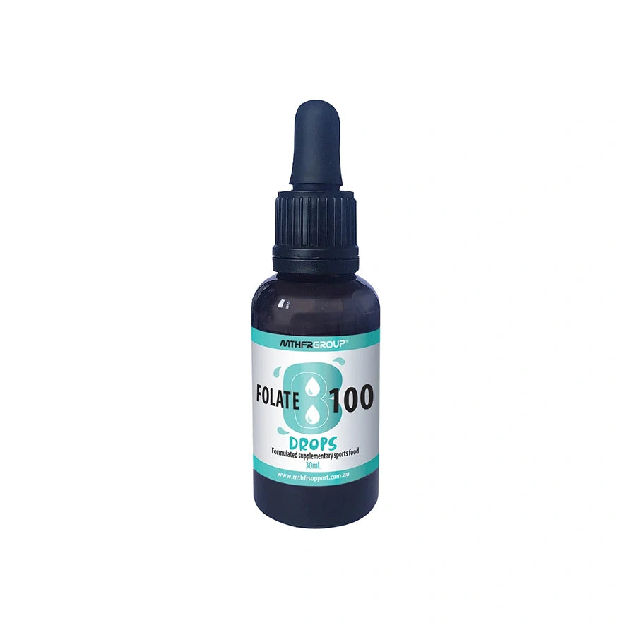 MTHFR Wellbeing Methylfolate 100 Drops - 30mL