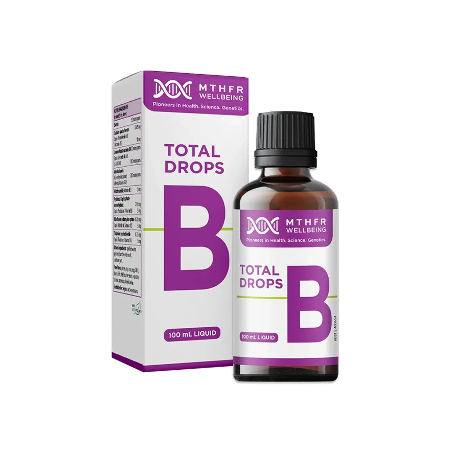 MTHFR Wellbeing Total B Drops- 100mL